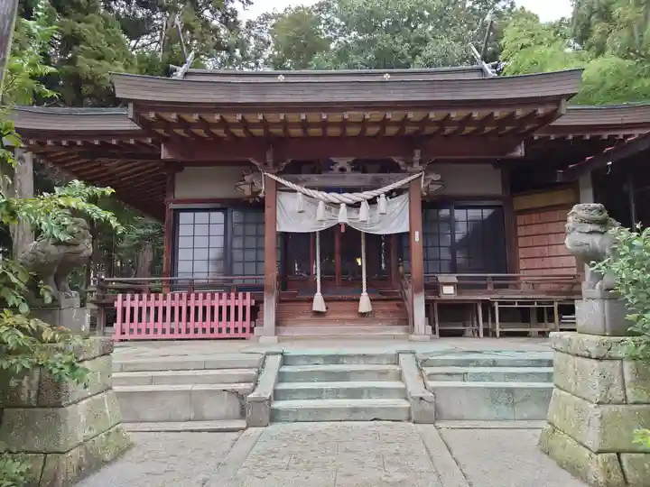 平出雷電神社の本殿・本堂