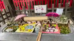 下谷神社の手水