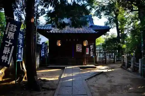 八幡神社の本殿・本堂