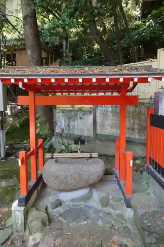 （山田）伊射奈岐神社の手水舎