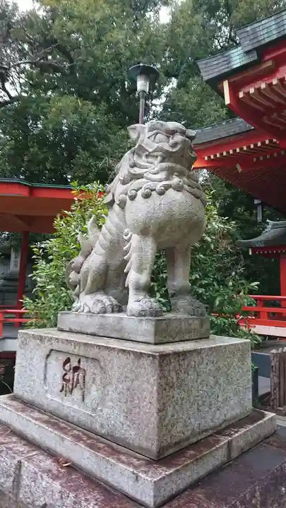 自由が丘熊野神社の狛犬