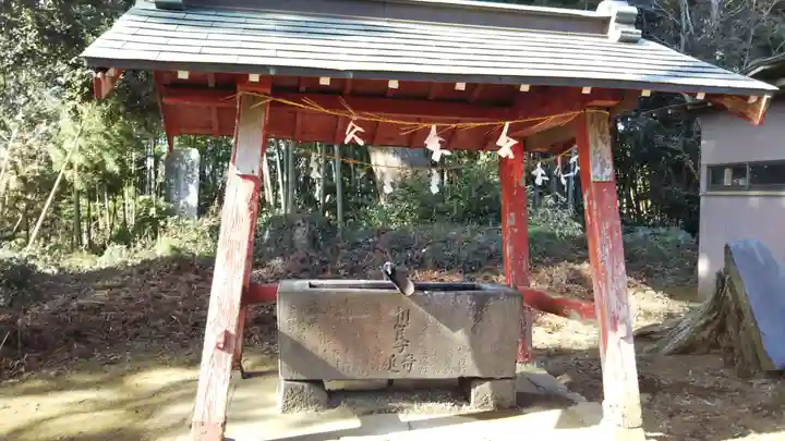 松澤 熊野神社の手水舎