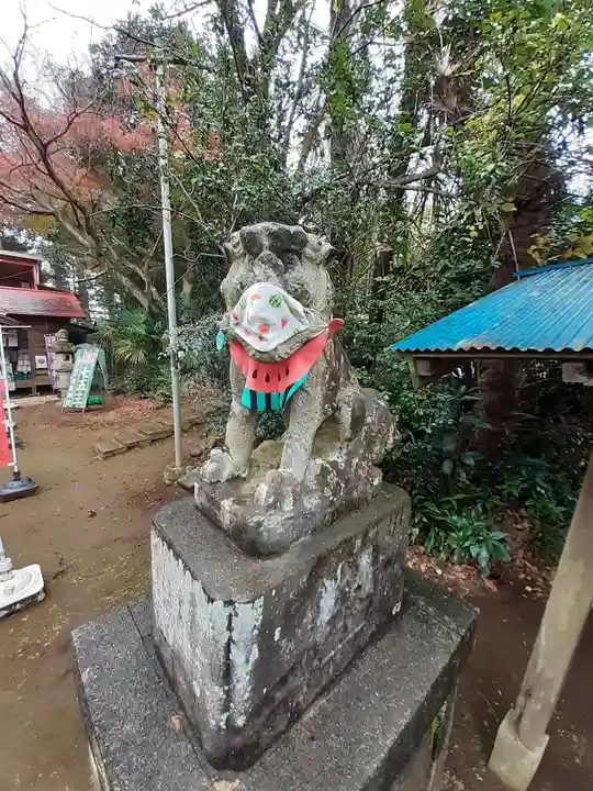 富里香取神社の狛犬
