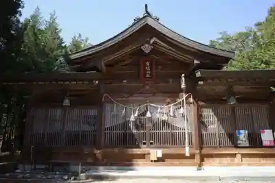 有明山社の本殿・本堂