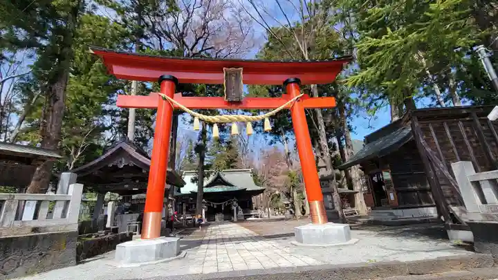 小室浅間神社の鳥居