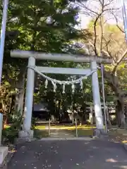 戸頭神社の鳥居