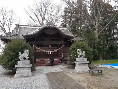 網戸神社の本殿