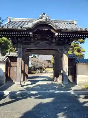 蓮生寺の山門・神門
