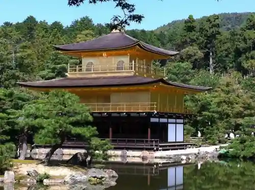 鹿苑寺（金閣寺）の庭園