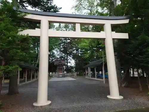 旭川神社の鳥居