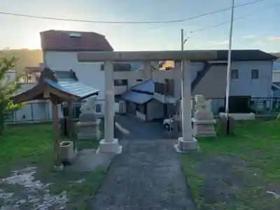 若宮八幡神社の鳥居