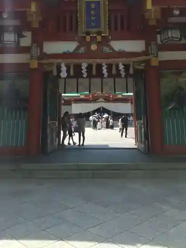 日枝神社の山門・神門