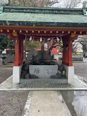 浅草神社の手水舎