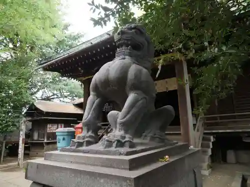 諏方神社の狛犬