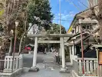 品川貴船神社の鳥居