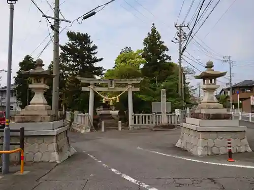 彌榮神社の鳥居