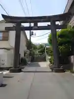 白山神社の鳥居