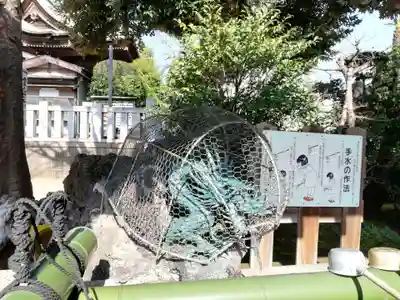 桐ヶ谷氷川神社の狛犬