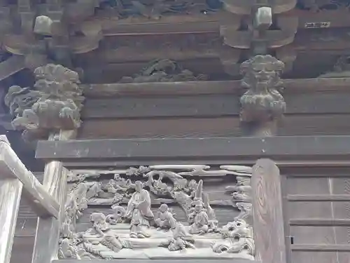 板倉雷電神社の芸術