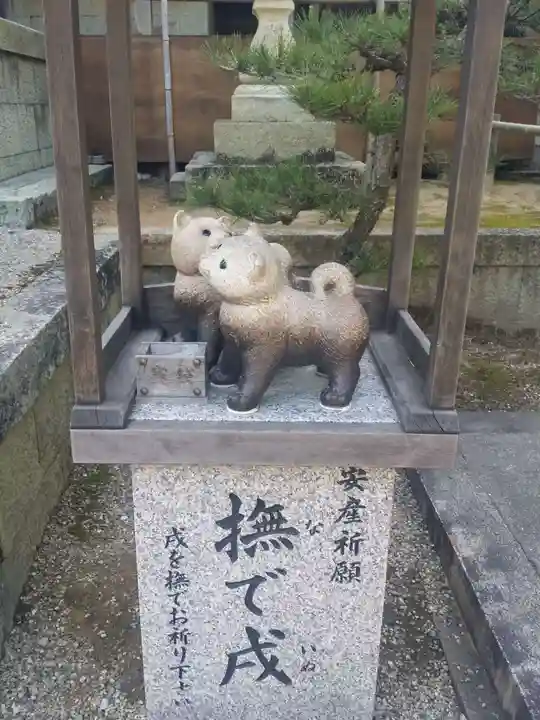 白國神社の狛犬