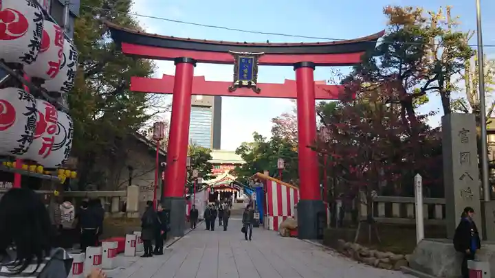 富岡八幡宮の鳥居