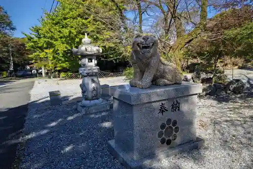 金生山 明星輪寺の狛犬