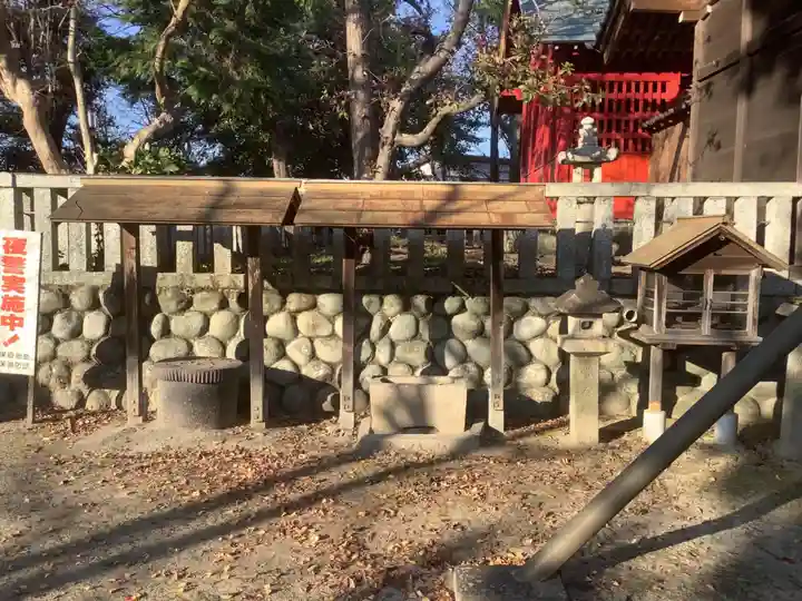 星大明社の手水舎