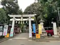 太子堂八幡神社の鳥居