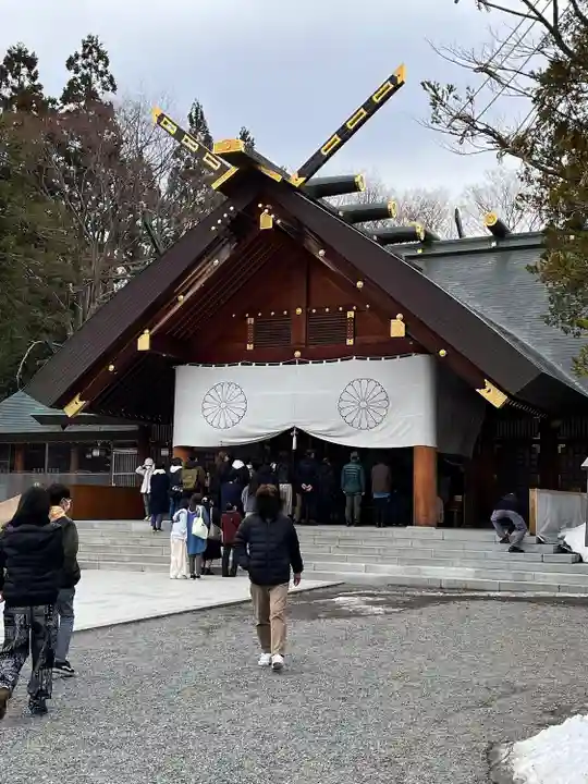 北海道神宮の本殿・本堂
