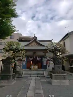 穏田神社の本殿・本堂