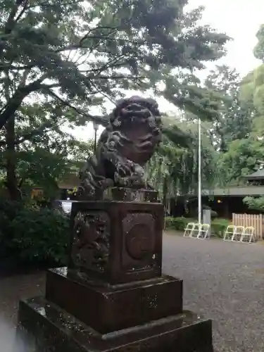 代々木八幡宮の狛犬