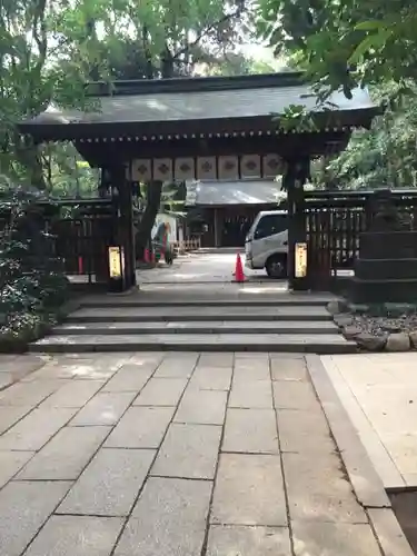 駒木諏訪神社の山門