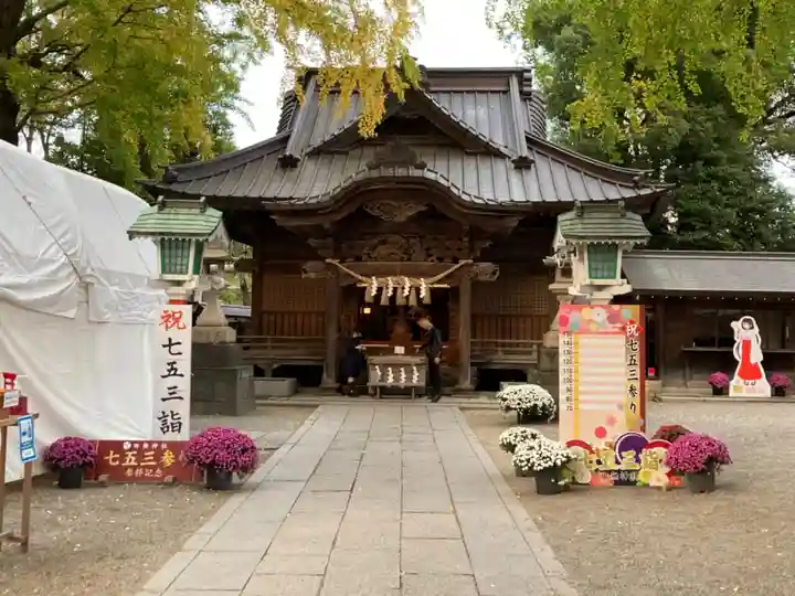田無神社の本殿・本堂