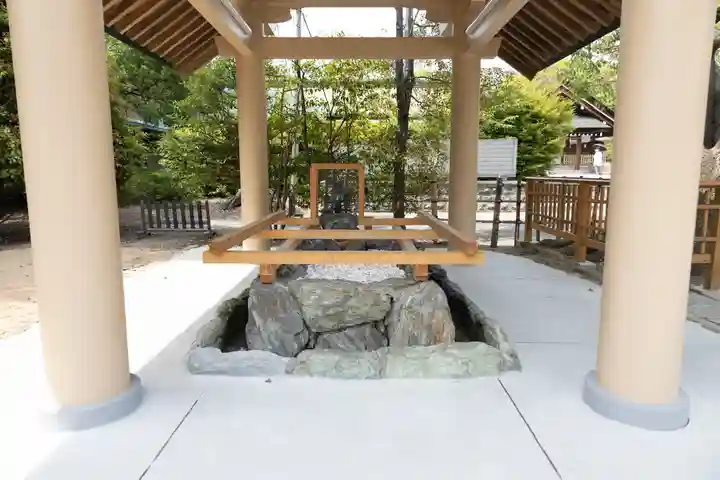 和泉國一之宮 大鳥大社の手水舎