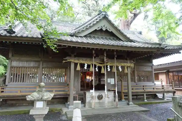 事任八幡宮の本殿・本堂