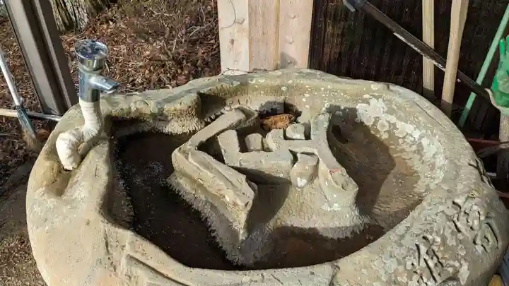 琴平神社の手水舎