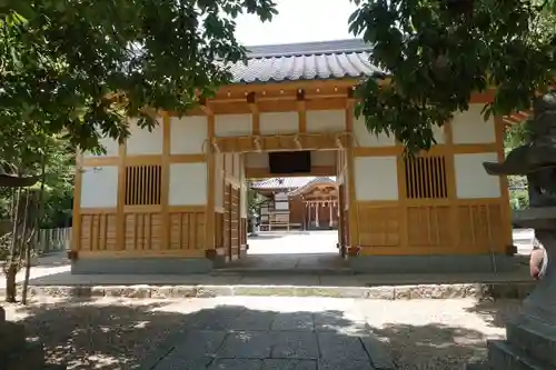 吉志部神社の山門