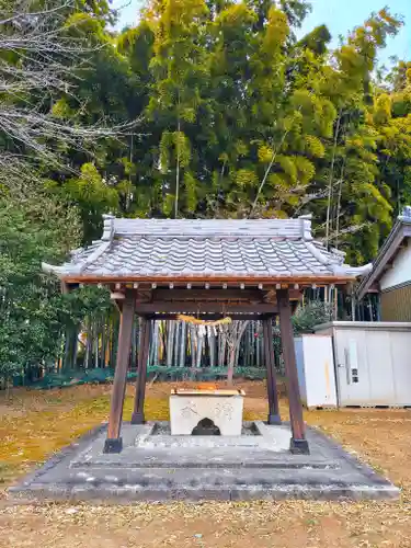立野天神社（浅野）の手水舎