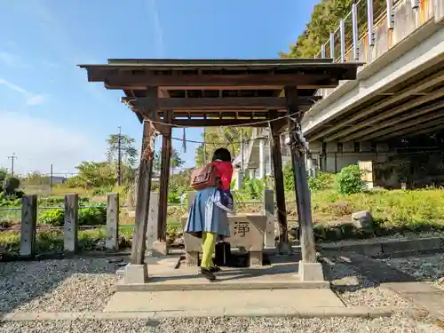 白山神社 (美濃加茂市森山町)の手水