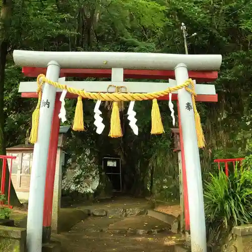 藤ヶ崎龍神社の鳥居