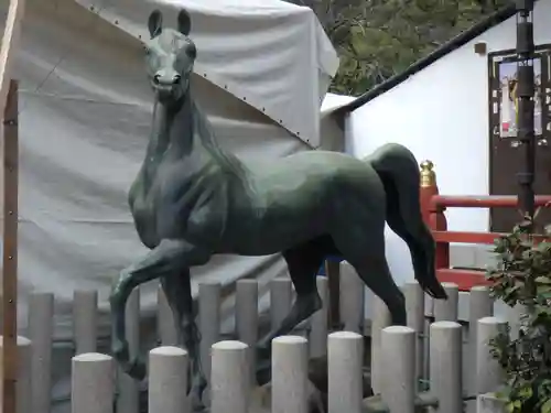 西宮神社の狛犬