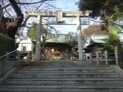 本郷氷川神社の鳥居