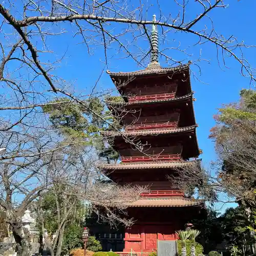 法華経寺の塔