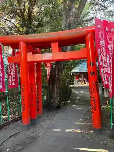 鵠沼伏見稲荷神社の鳥居