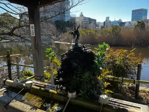 寛永寺不忍池弁天堂の手水舎
