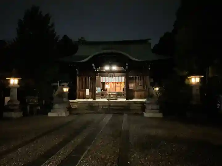 溝旗神社(肇國神社)の本殿・本堂