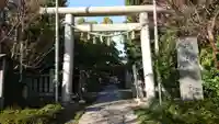 徳持神社の鳥居
