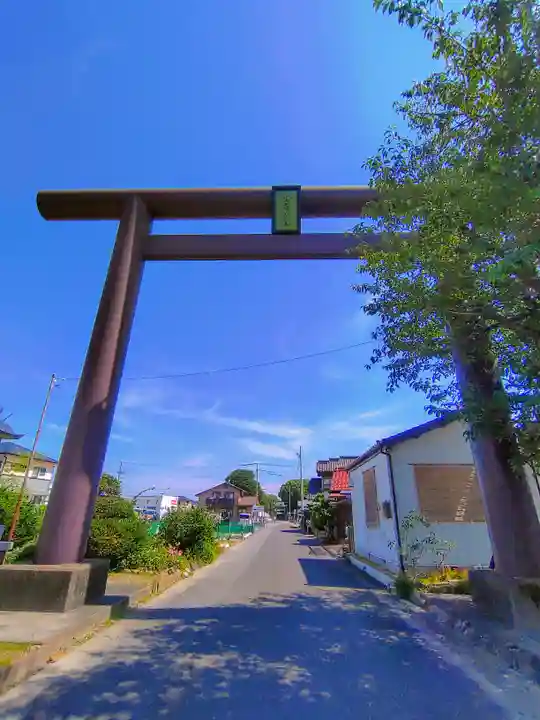 高屋神社(高屋町)の鳥居