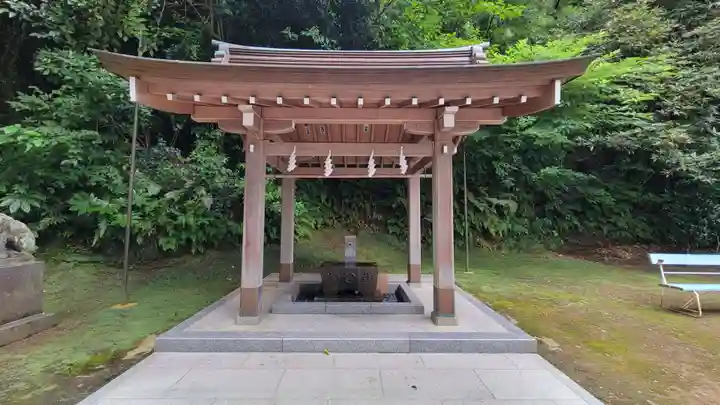 富岡八幡宮の手水舎