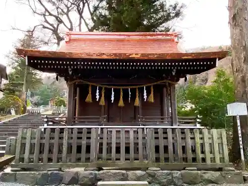 諏訪大社上社前宮の末社・摂社